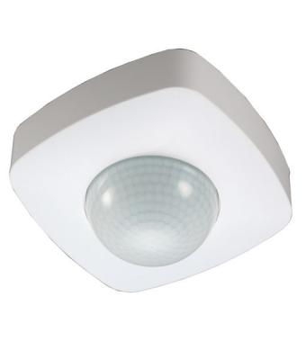 SENSOR Infared Motion Ceiling S/M WH SQ 3 Wire 360D (Det Dist 20