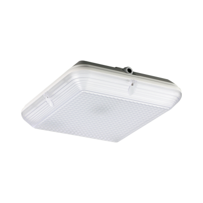 LED OYSTER 316mm SQ IP65 4K WH            O2