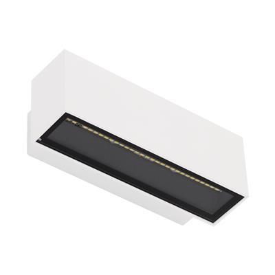 BLOCK-WIDE 12W LED 240V W/B WHT