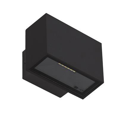 BLOCK-MINI 6W LED 240V W/B BLK