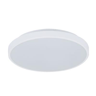EASY 400MM 25W RND LED OYSTER WHT TRIO