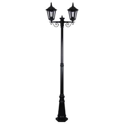 CHESTER 2LT 2.47M POSTLIGHT B22 BLACK