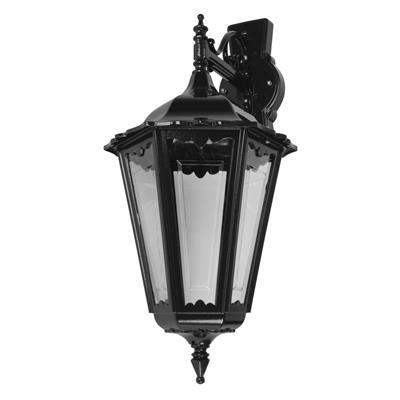 CHESTER-LARGE WALL BRACKET DOWN B22 BLACK