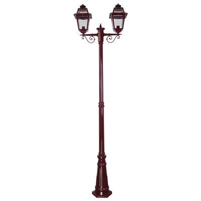 AVIGNON 2LT 2.4M POSTLIGHT B22 BURGUNDY