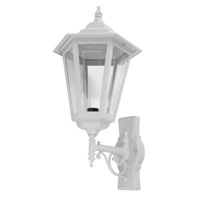 TURIN LARGE WALL BRACKET UP B22 WHITE