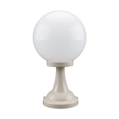 SIENA PILLAR MOUNT 250MM OPAL E27 BEIGE