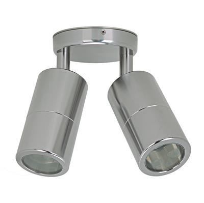 SHADOW 2LT ADJ 240V TITANIUM SIL TRIO