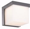 CUBE wall light-Black 4000K, aluminium / PC 25xSMD, warranty: 3y