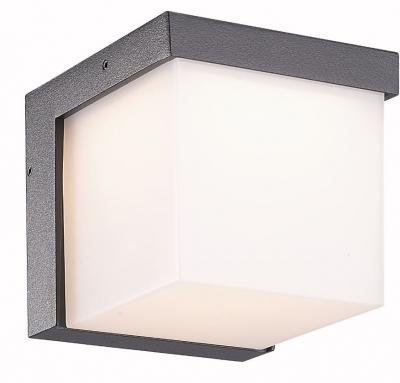 CUBE wall light-Black 4000K, aluminium / PC 25xSMD, warranty: 3y