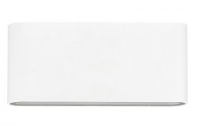 SIGMA White Exterior LED Wall Light, Up anddown , Built in Driv