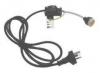 GU10 LAMP HOLDER WITH FLEX & PLUG