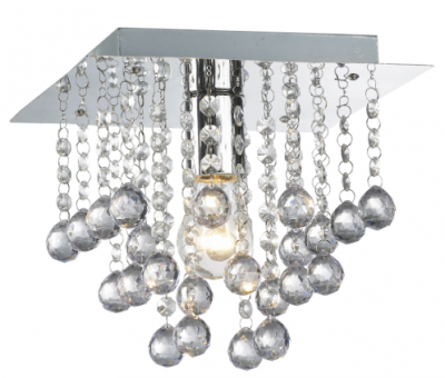 Estelle Square Crystal Batten fix DIY