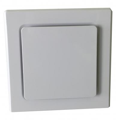 Square 8 Inch high efficiency exhaust fan excellent air flow of 