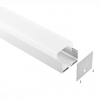1M WAlum - Wide & Deep Surface/Extra Height W55xH50mm