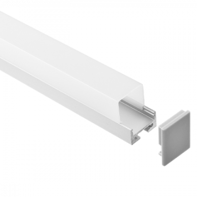 2M Wh - Deep Surface Extrusion+ Extra Height DiffuserW20.3xH27mm
