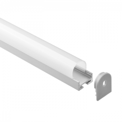 2M Wh - Surface Profile Curve Diffuser: W20.3xH27mm