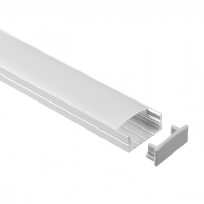 1M Alum - Wide Surface ProfileW23.5xH9.75mm