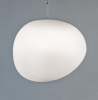 OB32 MEDIUM OBLONG OPAL GLASS PENDANT