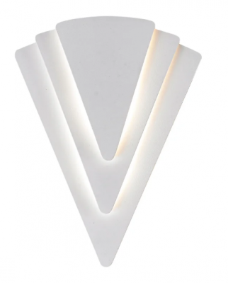 SURAT: 13W LED Dual-CCT Triangular Dimmable Wall Light