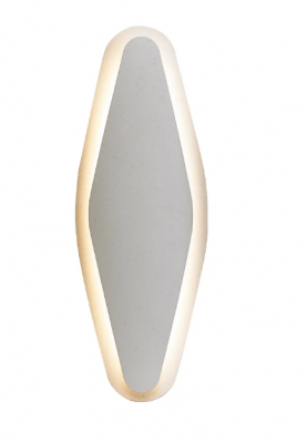 SANTIAGO: 12W LED Tri-CCT Interior Oval Dimmable Wall Light