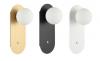 OVALIS Round Opal Diffuser Oblong Base with Switch Wall Light