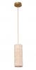 SAGITTA Oblong Beige Travertine/Brass Highlight Pendant