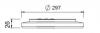 STELLAR 24W SLIMLINE 3CCT IP54 POLYCARBONATE OYSTER