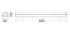 BAT 1220MM 20/40W Dual Power 3CCT Batten Light
