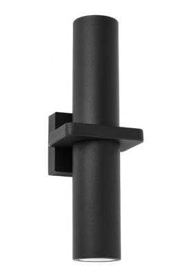 BRILLER1 GU10 Exterior Black Up&Down Single Wall Light IP65