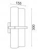BRILLER1 GU10 Exterior Black Up&Down Double Wall Light IP65