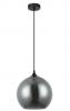 CHUVA Smokey Black Mirror Glass with Rain Drop Effect Round