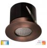 Prime - Antique Brass Fixed CCT WIFI LED Downlight IP54