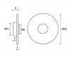 CINCIN SATIN BRASS 8W 240V 3CCT IP20 WALL LIGHT