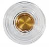 CINCIN SATIN BRASS 8W 240V 3CCT IP20 WALL LIGHT