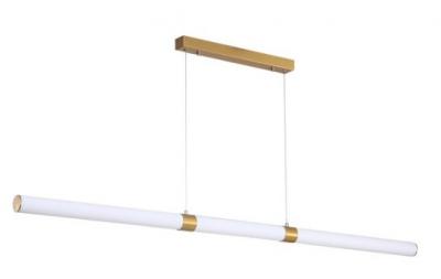 KALLITA LINEAR LED 154CM PENDANT SATIN BRASS