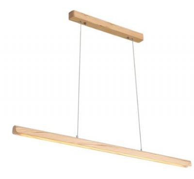 KERF LINEAR LED ASH WOOD 150CM PENDANT