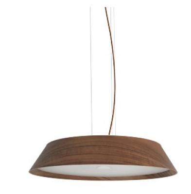 Noyer 420mm 35W Walnut Timber LED Pendant