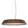 Noyer 610mm 50W Walnut Timber LED Pendant