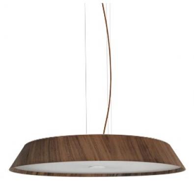 Noyer 610mm 50W Walnut Timber LED Pendant