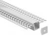 PLASTER RECESSED ALUMINIUM PROFILE. PRICE PER METER