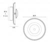 FIRAN TRAVERTINE WALL LIGHT