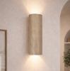 IMPERO TRAVERTINE WALL LIGHT