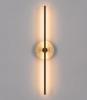 RIMINI TRAVERTINE VINTAGE BRASS WALL LIGHT