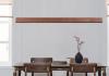 Opex Walnut Timber 1800mm Linear Pendant