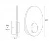 FIORA TRAVERTINE WALL LIGHT